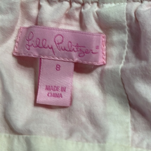 Lilly Pulitzer Vintage Butterfly Summer Sun Dress Size 8 - Picture 6 of 8